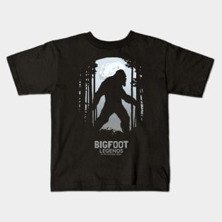 Bigfoot the Legend of Cryptid Kids T-Shirt